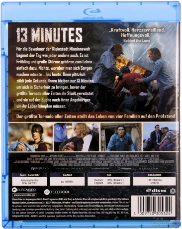 13 Minutes (13 minut) [Blu-Ray]