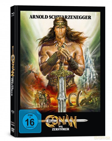 Conan the Destroyer (Conan Niszczyciel) (mediabook) [Blu-Ray]+[DVD]