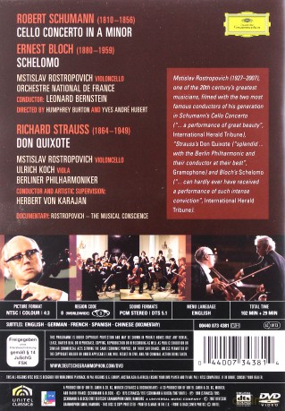 Rostropovich: Rostropovich \'Life And Art\' [DVD]