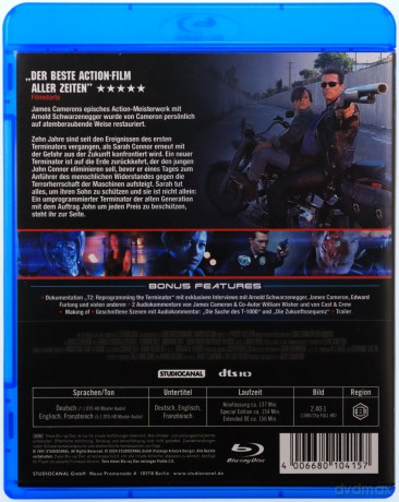 Terminator 2: Judgment Day (Terminator 2: Dzień Sądu) [Blu-Ray]
