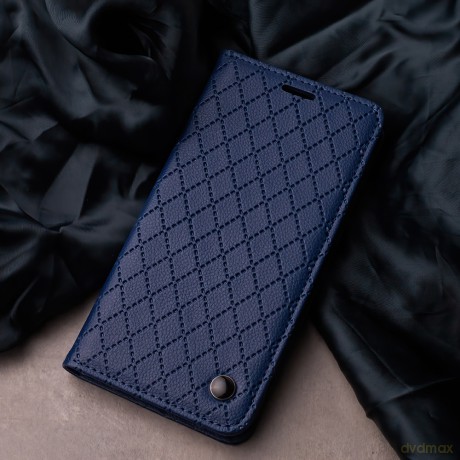 Etui Smart Caro do iPhone 16 Pro 6,3" granatowe