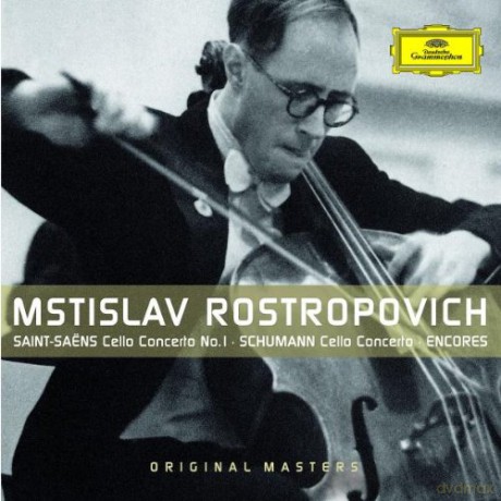 Rostropovich: Saint-Saens:Cello Concerto No.1, Schuman [2CD]