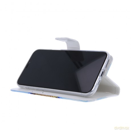 Etui Smart Trendy Bloom do Samsung Galaxy A13 4G niebieskie