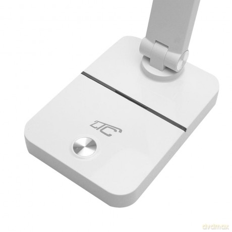 Lampka biurkowa LED 3W, 3000/4500/6000K, regulowana, 1200mAh, biała, LTC