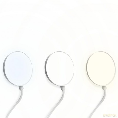 Lampka biurkowa LED bezprzewodowa 6W, 3000/4500/6000K, dotykowa, 3000mAh, biała, LTC