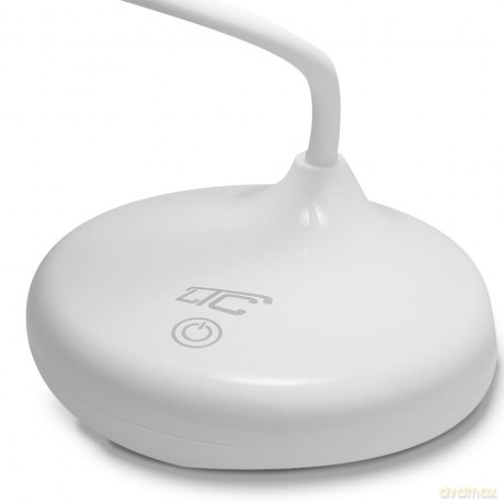 Lampka biurkowa LED bezprzewodowa 6W, 3000/4500/6000K, dotykowa, 3000mAh, biała, LTC
