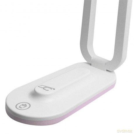 Lampka biurkowa LED składana, 3000/4500/6000K, 1200mAh, różowa, LTC