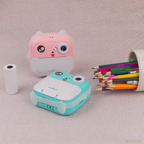 Maxlife aparat drukujący MXPC-100 różowy