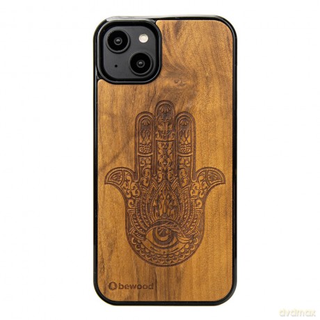 Nakładka Bewood do iPhone 15 Plus 6,7" Hamsa Imbuia