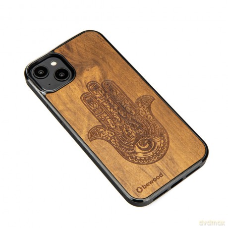 Nakładka Bewood do iPhone 15 Plus 6,7" Hamsa Imbuia