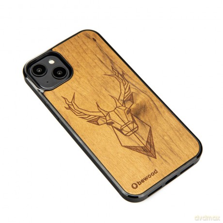 Nakładka Bewood do iPhone 15 Plus 6,7" Jeleń Imbuia