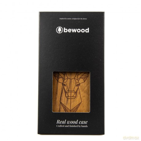 Nakładka Bewood do iPhone 15 Plus 6,7" Jeleń Imbuia