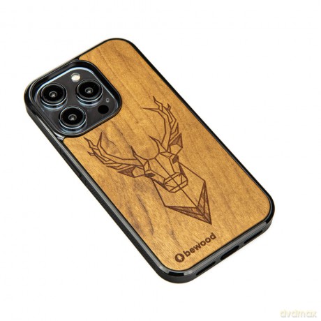 Nakładka Bewood do iPhone 15 Pro 6,1" Jeleń Imbuia