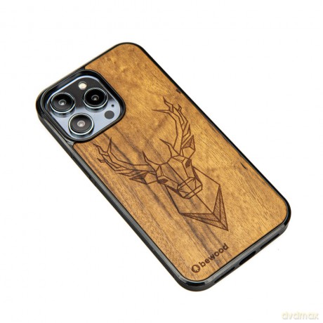 Nakładka Bewood do iPhone 15 Pro Max 6,7" Jeleń Imbuia