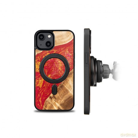 Nakładka Bewood Unique do iPhone 15 6,1" Neons Paris z MagSafe