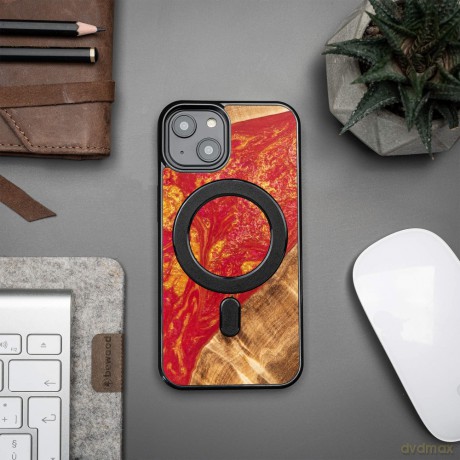 Nakładka Bewood Unique do iPhone 15 6,1" Neons Paris z MagSafe