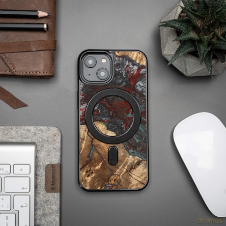 Nakładka Bewood Unique do iPhone 15 6,1" Planets Pluton z MagSafe
