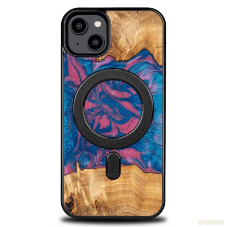 Nakładka Bewood Unique do iPhone 15 Plus 6,7" Neons Vegas z MagSafe