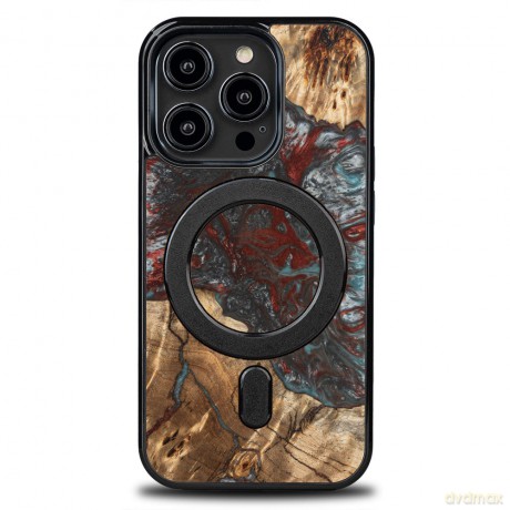 Nakładka Bewood Unique do iPhone 15 Pro 6,1" Planets Pluton z MagSafe