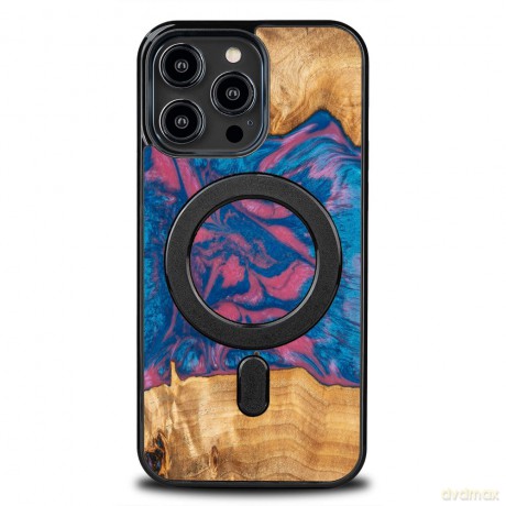 Nakładka Bewood Unique do iPhone 15 Pro Max 6,7" Neons Vegas z MagSafe