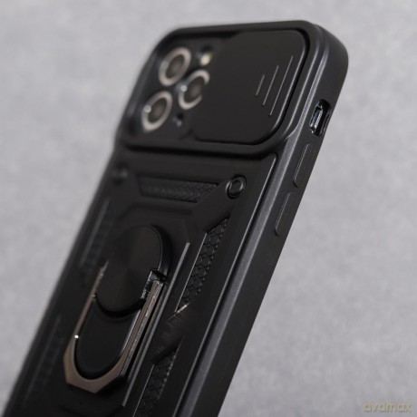 Nakładka Defender Slide do iPhone 16 6,1" czarna