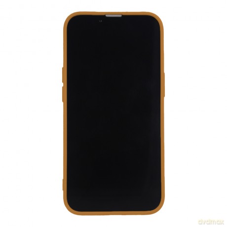 Nakładka Silicon do iPhone 16 6,1" karmelowa