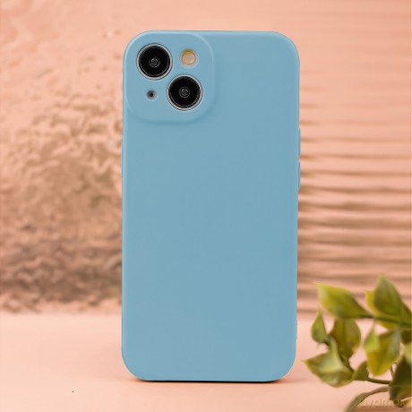 Nakładka Silicon do iPhone 16 Plus 6,7" błękitna