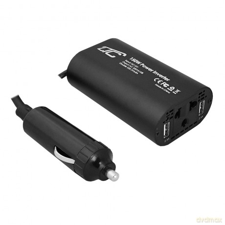 Przetwornica in: 12V DC out: 230V/50Hz, 150W + 2xUSB 5V/2.4A LTC
