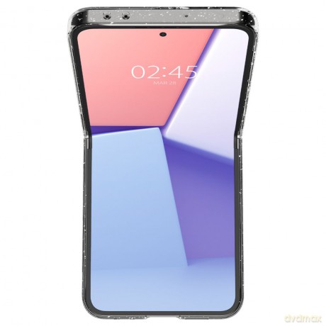 Spigen nakładka AirSkin do Samsung Galaxy Z Flip 6 brokatowa przezroczysta