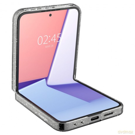 Spigen nakładka AirSkin do Samsung Galaxy Z Flip 6 brokatowa przezroczysta