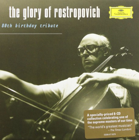 Rostropovich: The Glory Of Rostropovich 80th Birthday [8CD]