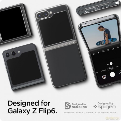 Spigen nakładka AirSkin do Samsung Galaxy Z Flip 6 przezroczysta
