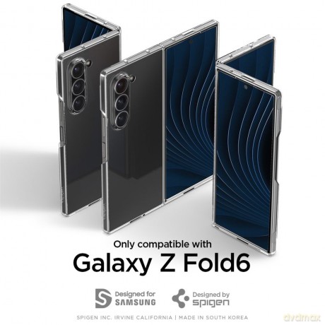 Spigen nakładka AirSkin do Samsung Galaxy Z Fold 6 przezroczysta