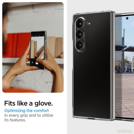 Spigen nakładka AirSkin do Samsung Galaxy Z Fold 6 przezroczysta