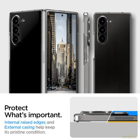 Spigen nakładka AirSkin do Samsung Galaxy Z Fold 6 przezroczysta