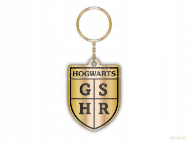 Harry Potter Notebook Gift Set - Colourful Crest: notebook,pen, keychain / Zestaw prezentowy Harry Potter: notatnik, długopis, brelok