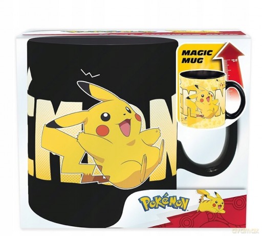POKEMON - Kubek zmieniający kolor 460ml  - Pikachu - ABS