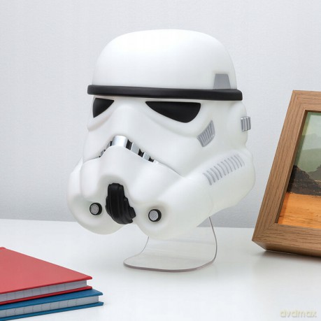 Star Wars Stormtrooper Mask Light desktop / wall light (high: 22 cm) / Gwiezdne Wojny Szturmowiec lampka ścienno-biurkowa (wysokość: 22 cm)