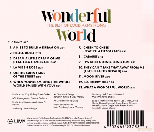 Louis Armstrong: Wonderful World: The Best Of Louis Armstrong [CD]