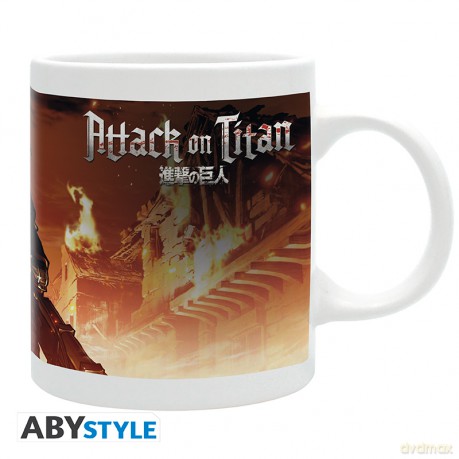 ATTACK ON TITAN - Kubek - 320 ml - Key art - subli - box