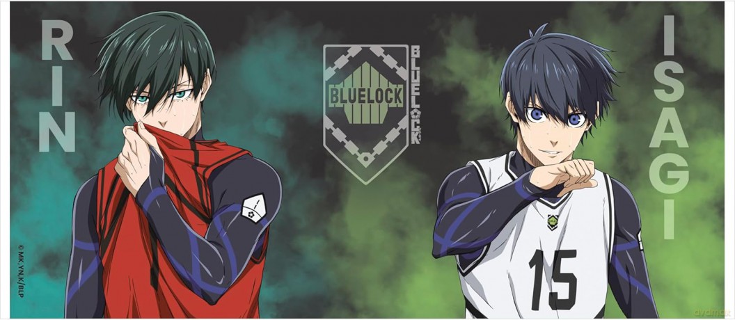 BLUE LOCK - Kubek - 320 ml - Isagi vs Rin - subli
