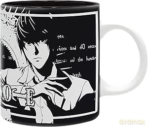 DEATH NOTE - Kubek - 320 ml - Light vs L - subli - box