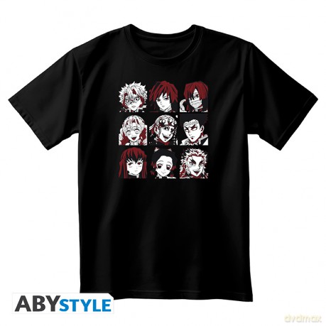 DEMON SLAYER - Unisex black Tshirt - Hashira Season 2