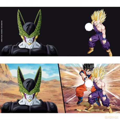 DRAGON BALL - Kubek Heat Change - 460 ml - DBZ/Gohan Cell- cardboard