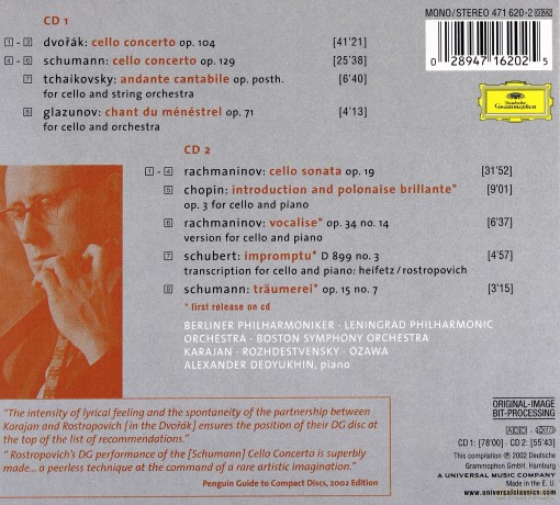 Rostropovitch: Legendary Recordings [2CD]