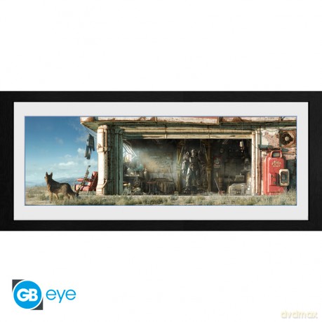 FALLOUT - Framed print Garage (30.5x76.2)