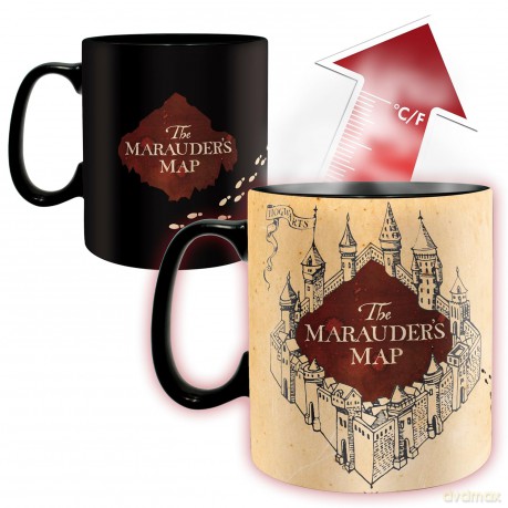 HARRY POTTER - Kubek zmieniający kolor - 460 ml - Marauder - cardboard