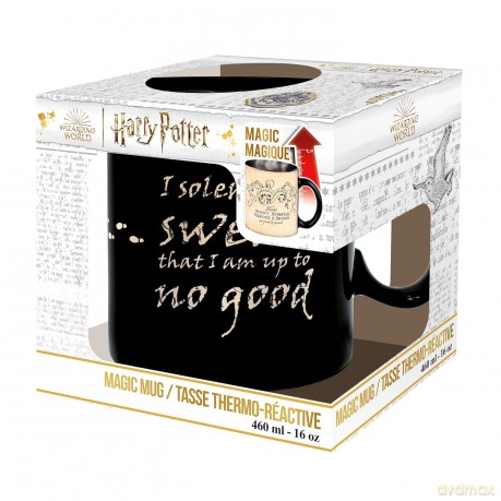 HARRY POTTER - Kubek zmieniający kolor - 460 ml - Marauder - cardboard