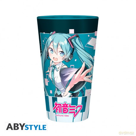 HATSUNE MIKU - Duża szklanka - 400ml - Musical City
