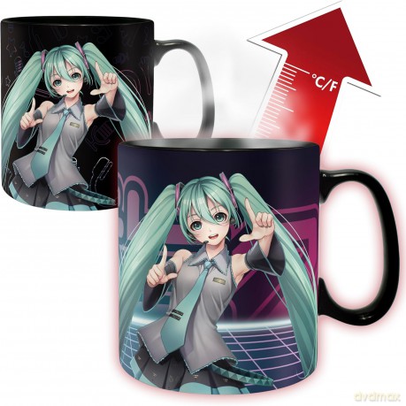 HATSUNE MIKU - Kubek Heat Change - 460 ml - Hatsune Miku - cardboard